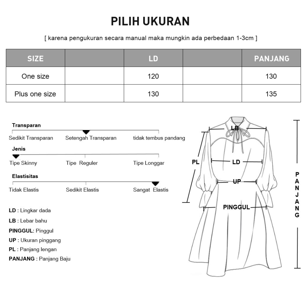 [READY STOCK]ASAYA Gaun motif marble lengan panjang longgar dan bergaya kelas atas