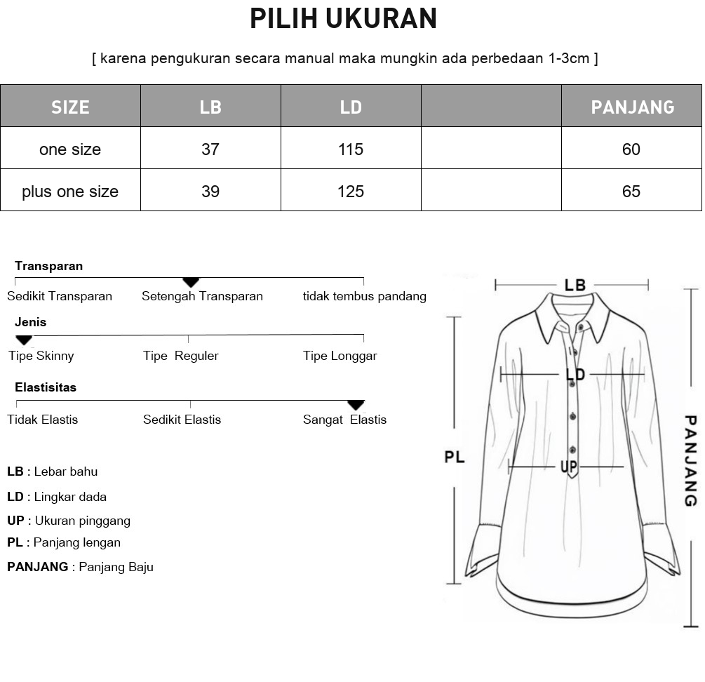 ASAYA Atasan blouse wanita bermotif dengan gaya kasual