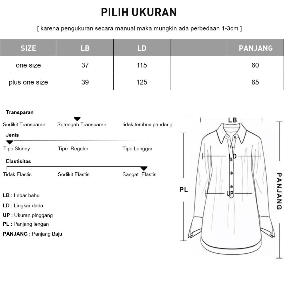 ASAYA Atasan blouse wanita bermotif dengan gaya kasual
