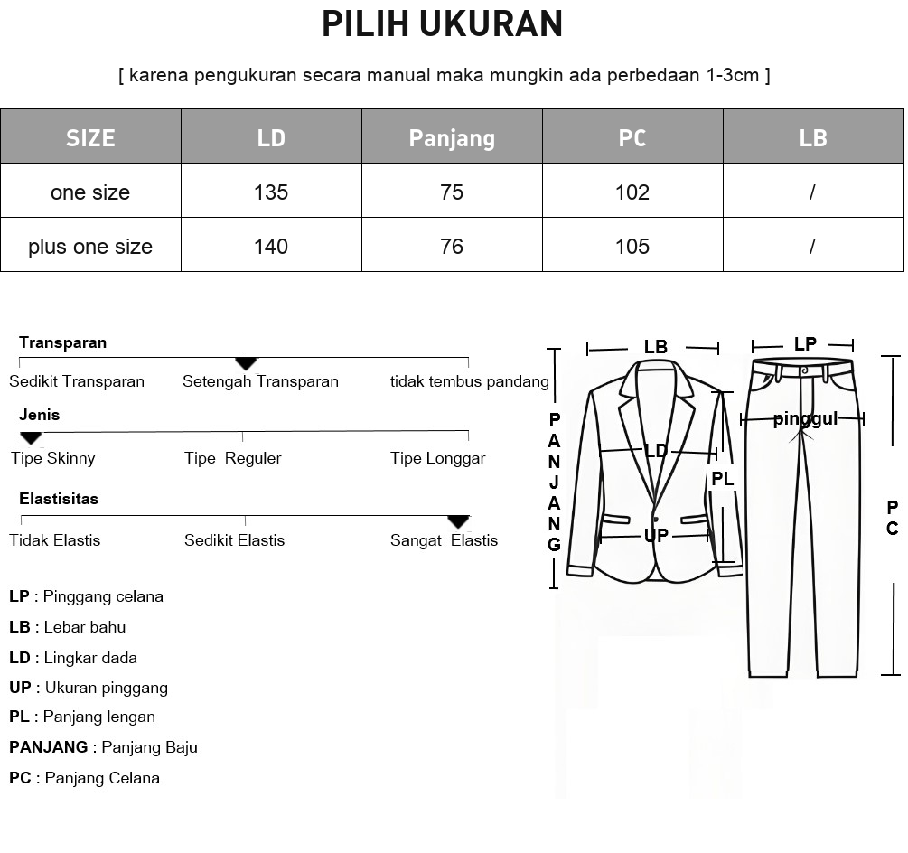 [DISKON KILAT]ASAYA Setelan wanita kekinian motif kotak-kotak elegan trendi