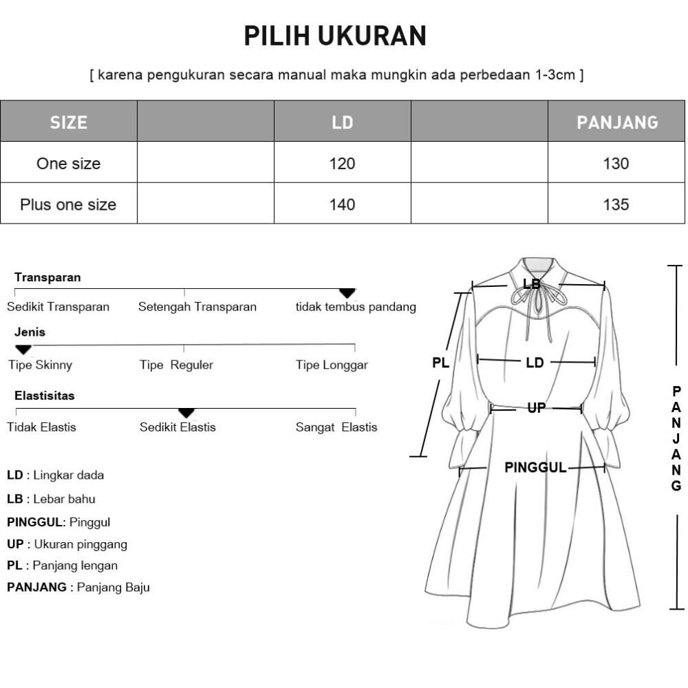 [DISKON KILAT]ASAYA Gaun panjang longgar kasual tipis bermotif dengan desain mode elegan