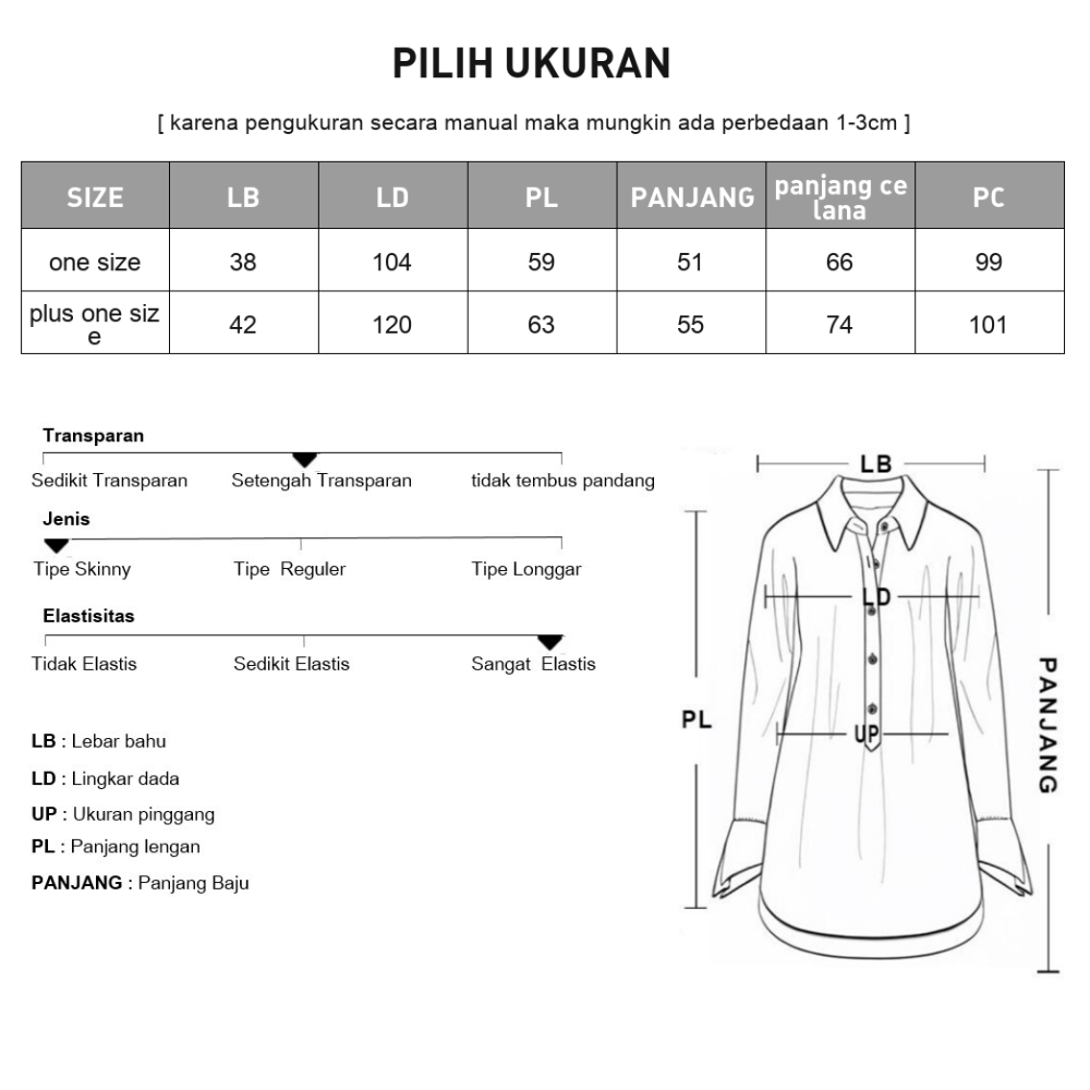 [NEW]ASAYA Setelan dua potong dengan kemeja lengan panjang bermodel unik dengan kerah dan hem tidak beraturan, dipadukan dengan celana lebar polos