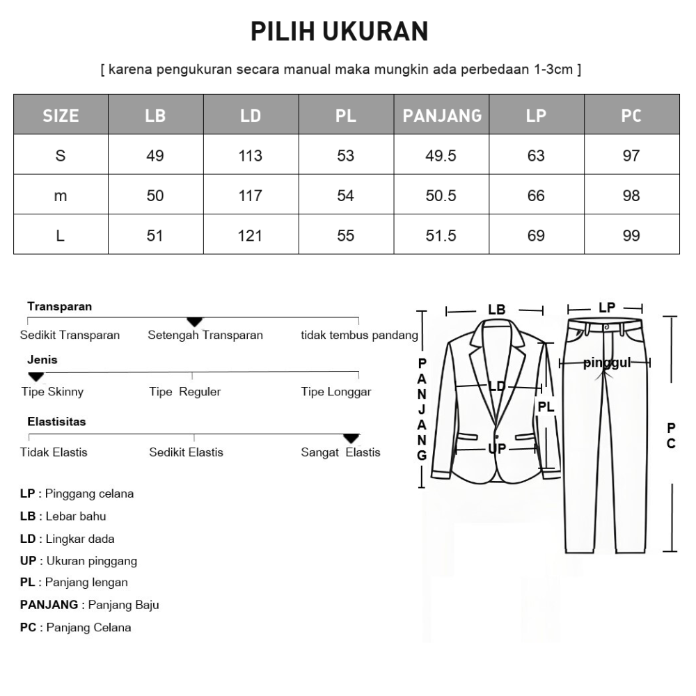 [NEW]ASAYA Setelan dua potong wanita dengan desain tidak beraturan dan kombinasi warna kontras, dipadukan dengan celana longgar dua potong