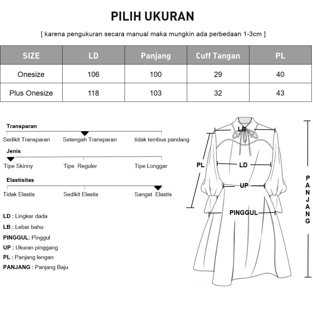 ASAYA Gaun fashion santai stylish motif cetak lengan pendek
