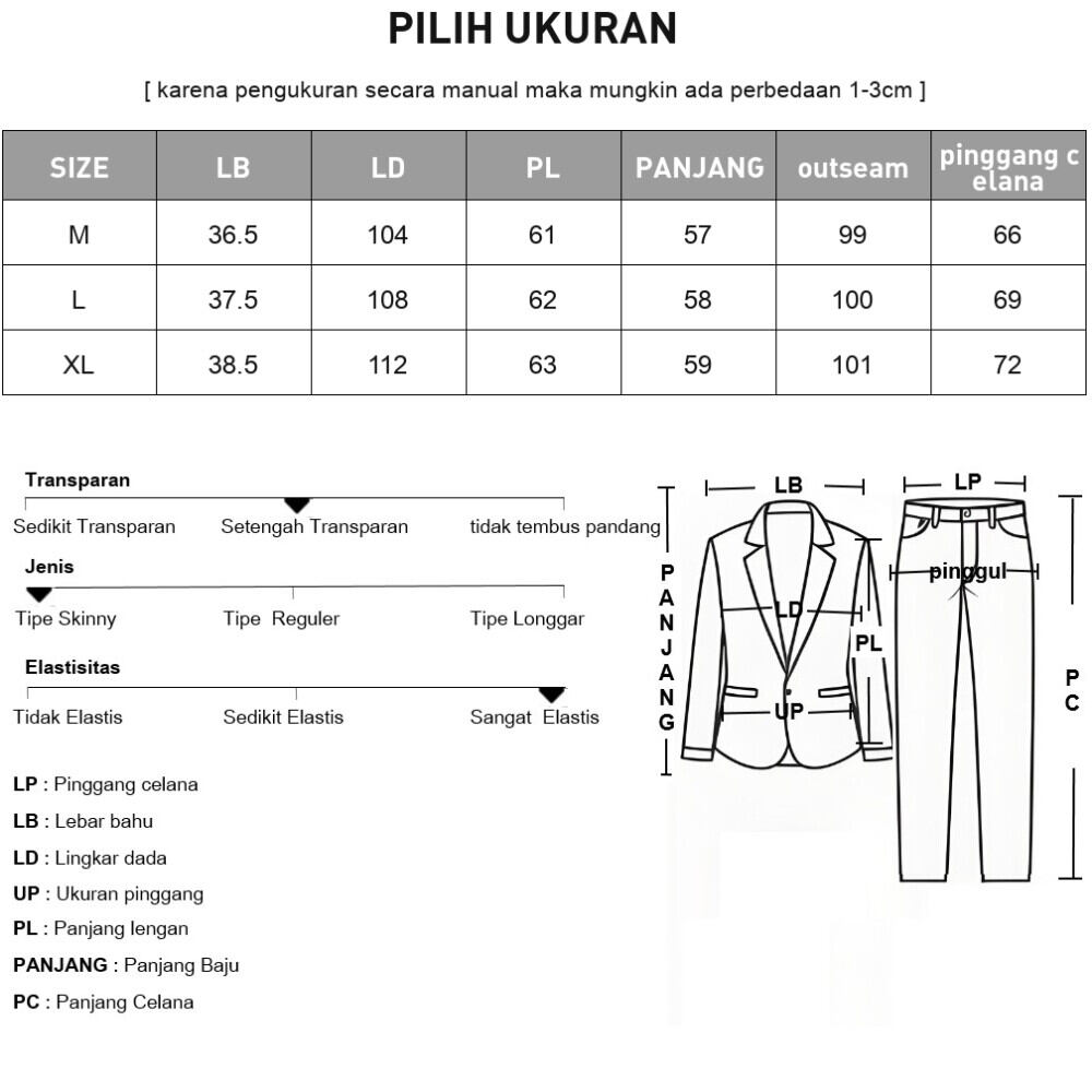 ASAYA Atasan dengan efek gelombang dua lapis, dilengkapi pita berbentuk kupu-kupu dan tali anyaman gigi anjing, lengan panjang, dipadukan dengan set celana panjang polos