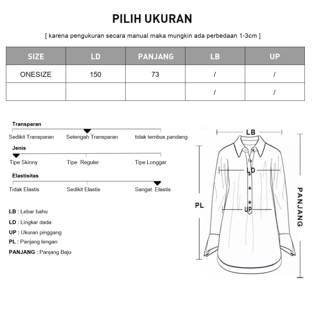 [DISKON KILAT]ASAYA Atasan wanita model longgar lengan tiga per empat motif cetak retro