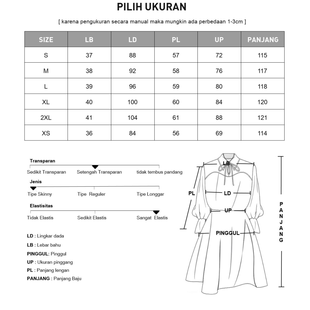 [NEW]CHICMORE Korean style women's casual fashion slim waist long-sleeved long striped dress