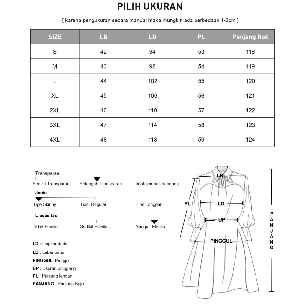 [NEW]FADFAD Gaun bergaris sederhana pinggang melangsingkan untuk wanita