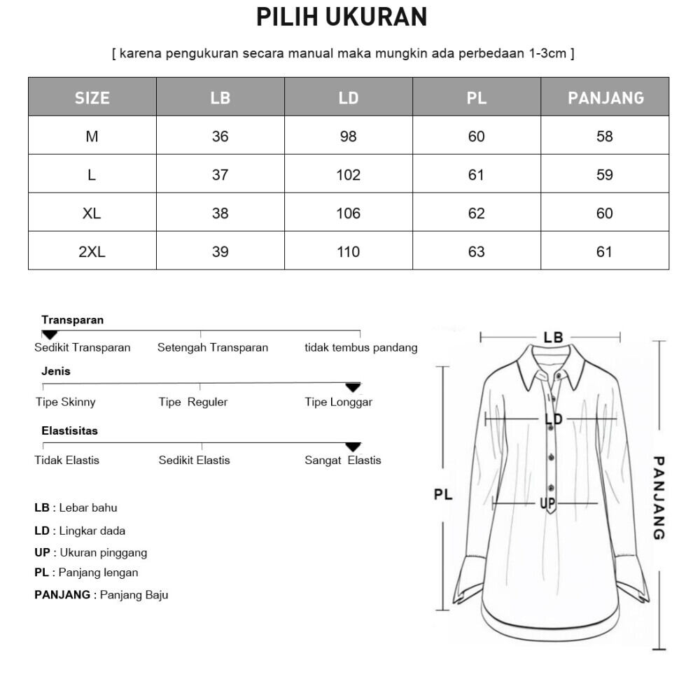 FADFAD Atasan kemeja putih dengan lengan puffy dan mutiara dipinggang untuk wanita