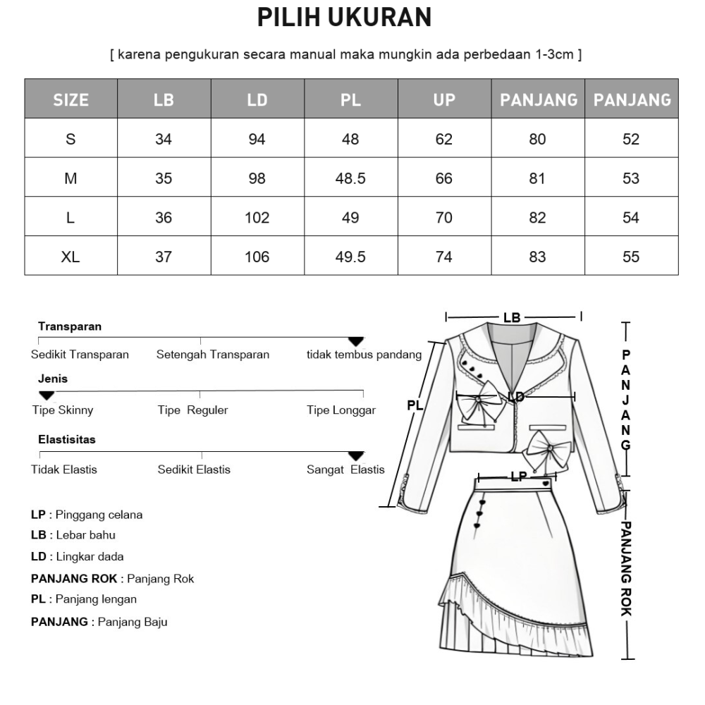 [DISKON KILAT]FADFAD Kemeja leher bulat dua kali lipat dan pakaian bunga terang