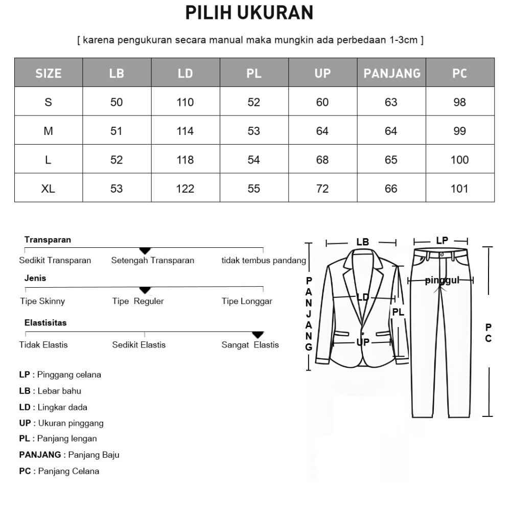 CHICMORE Setelan dua potong kasual sweatshirt dan celana olahraga tipis untuk wanita