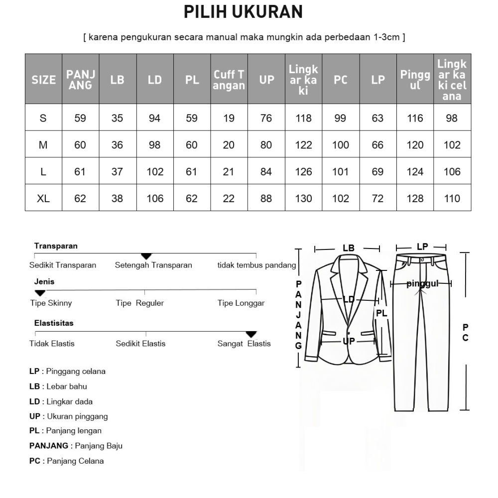 [READY STOCK]CHICMORE Setelan kemeja lengan panjang dan celana panjang, kemeja berhiaskan renda bordir