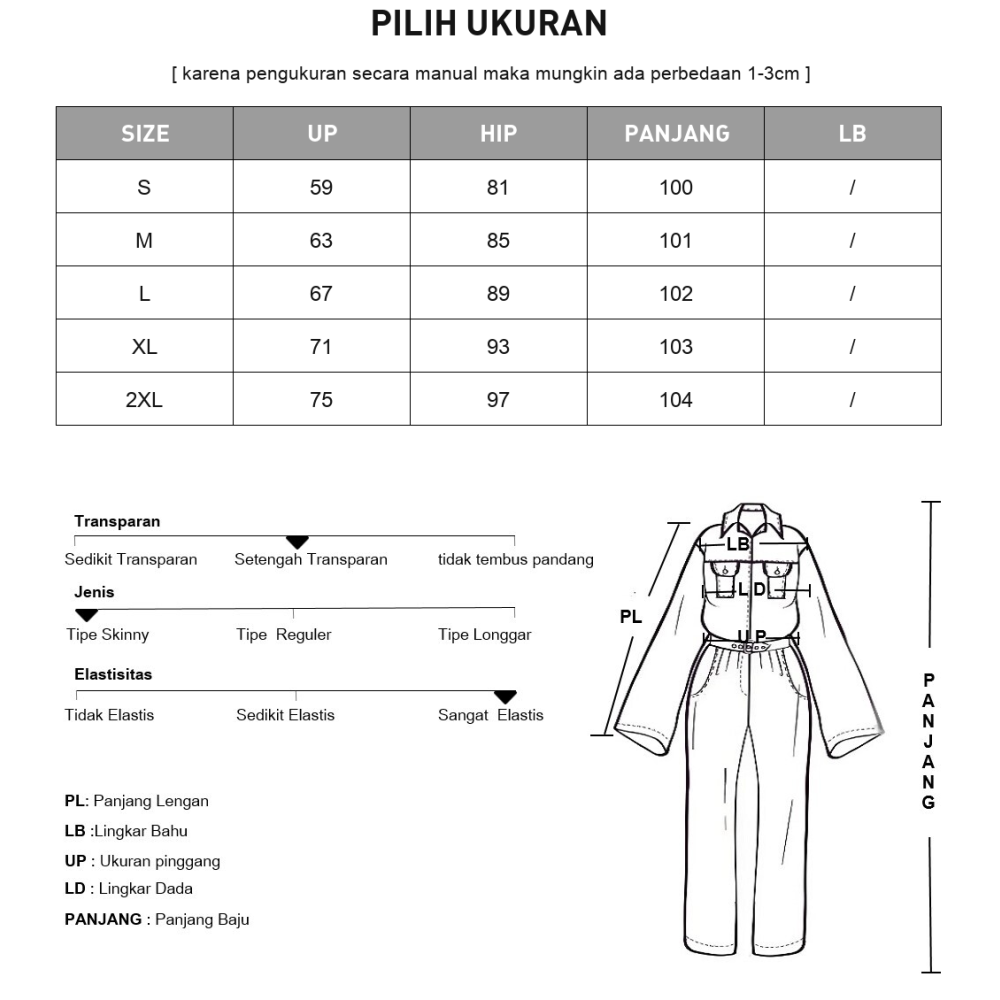 [DISKON KILAT]CHICMORE Celana panjang modis dan elegan yang tampak ramping dan menutupi lemak