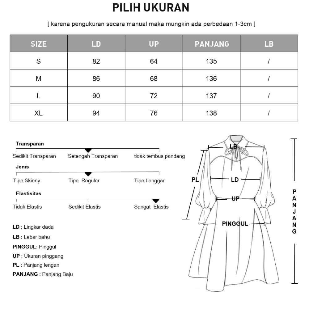 [NEW]CHICMORE Gaun panjang tanpa lengan model a-line yang mewah