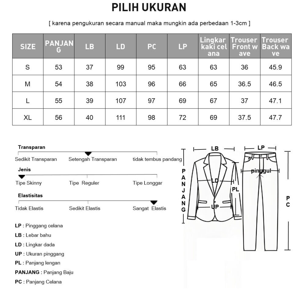 [READY STOCK]CHICMORE Setelan atasan kotak-kotak merah dan celana lebar untuk wanita sangat populer