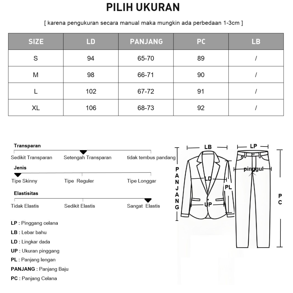 CHICMORE Setelan dua potong dengan atasan tanpa lengan model asimetric dan gaya kekinian