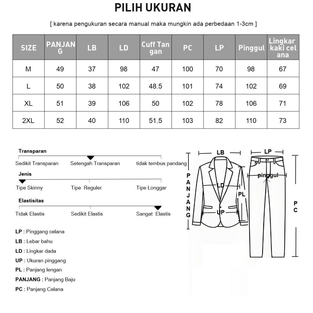[READY STOCK]CHICMORE Setelan wanita elegan dengan vest + celana panjang wide leg
