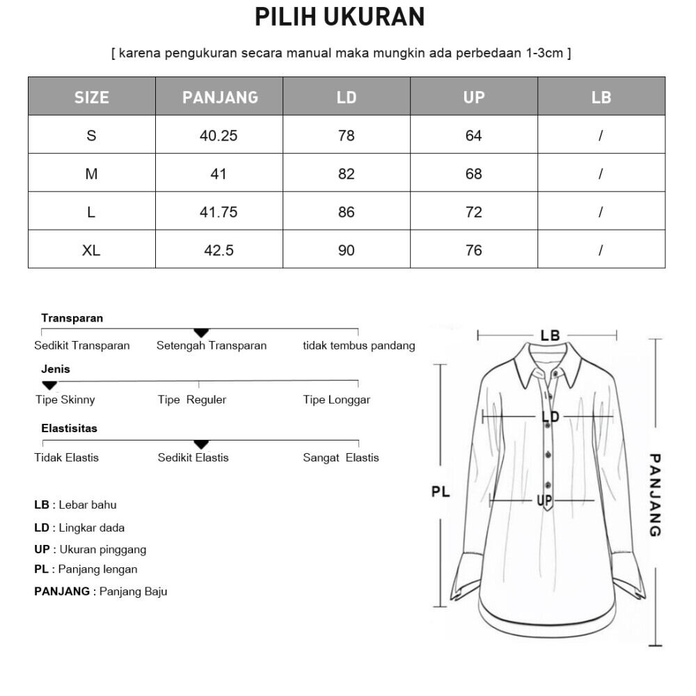 [DISKON KILAT]CHICMORE Kemeja kotak-kotak gaya korea terbaru dengan pita