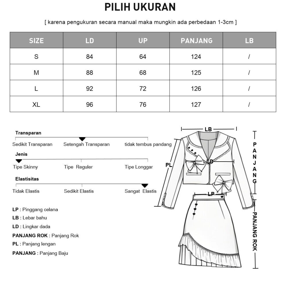 CHICMORE Gaun maxi dengan gaya ruffle layer manis cantik elegan
