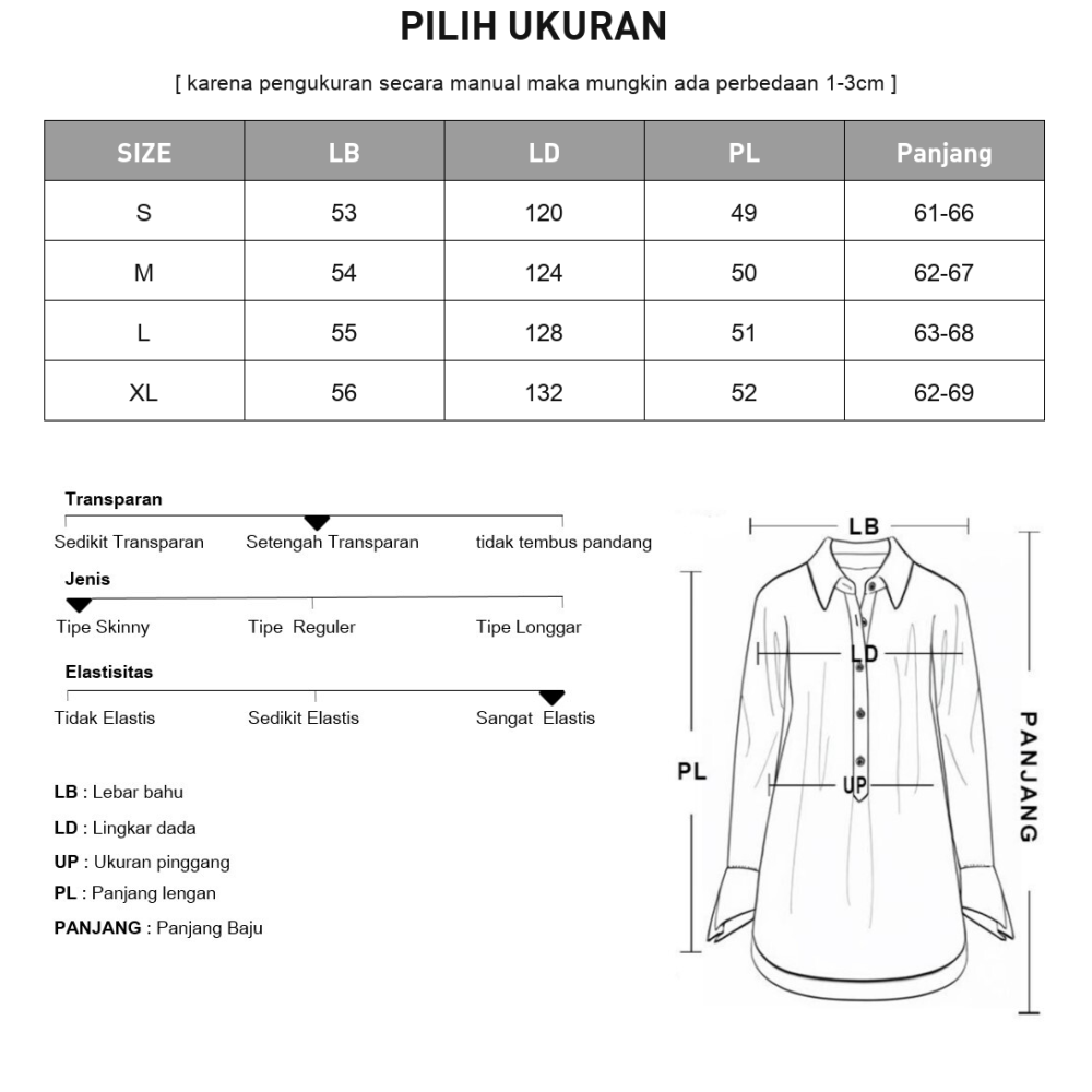 [READY STOCK]CHICMORE Atasan kemeja motif unik terbaru dengan kancing sebaris dan variasi saku cantik