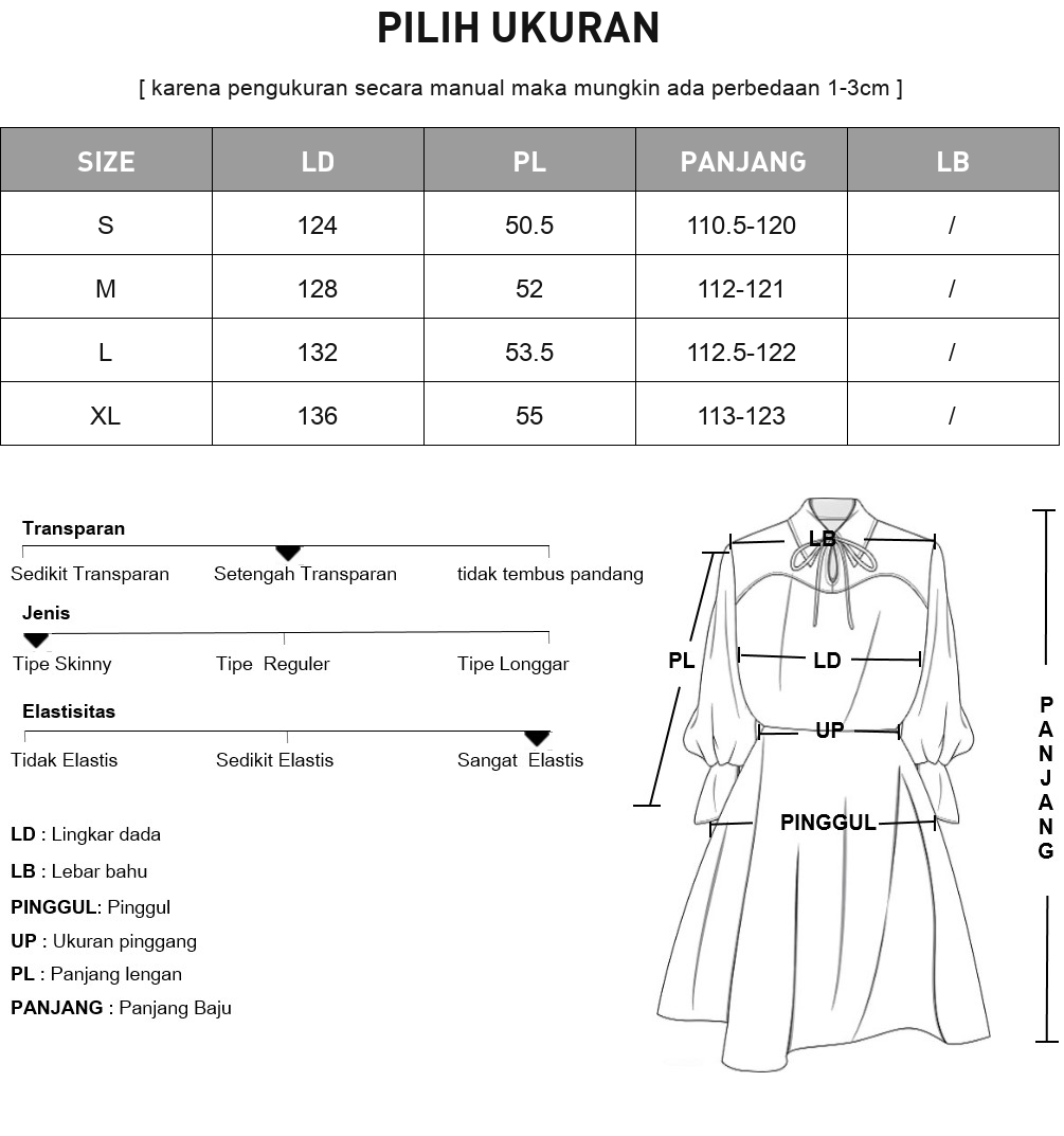 CHICMORE Gaun maxi lengan panjang model a line gaya kasual untuk wanita kerah bulat