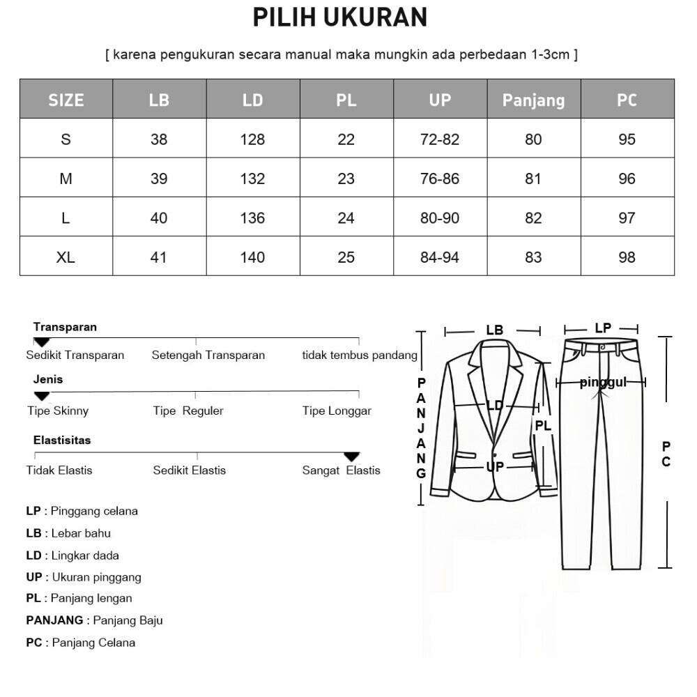 CHICMORE Setelan dua potong nyaman dengan gaya kasual untuk wanita terlaris dengan model terbaru