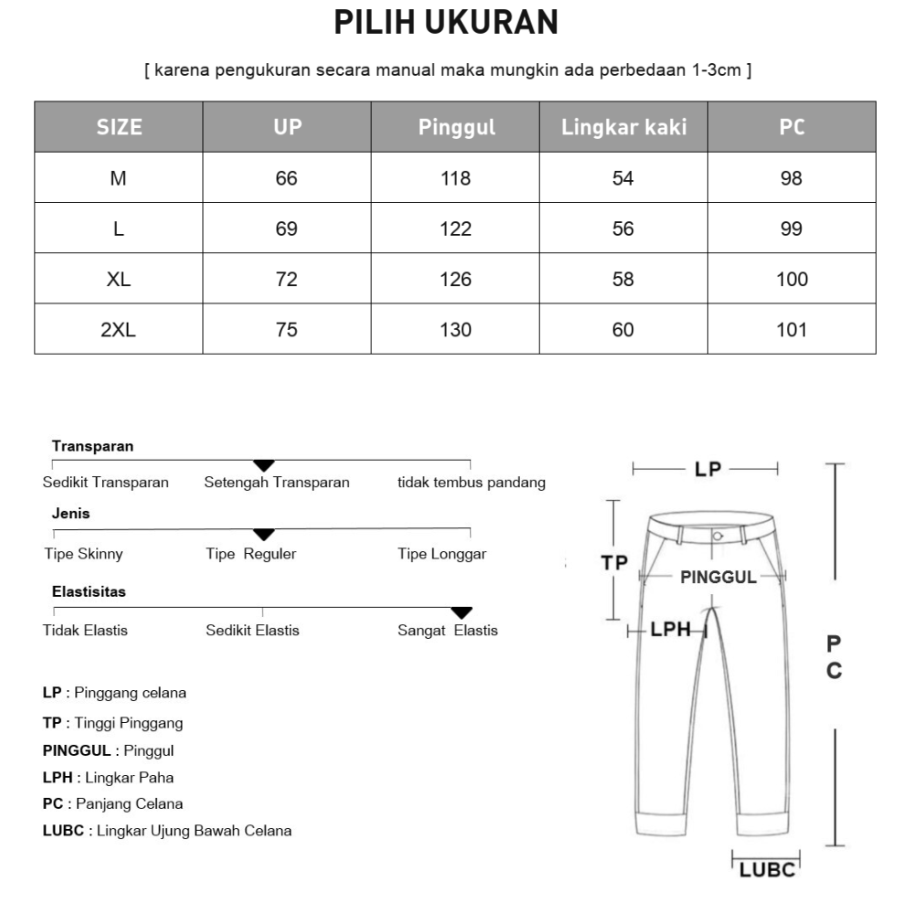 [READY STOCK]FADFAD Celana kaki lebar wanita musim semi musim panas tipis pinggang tinggi vertikal santai kurus