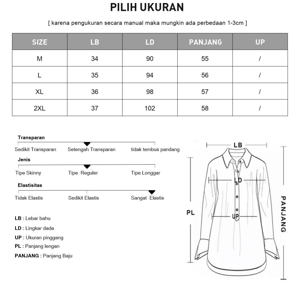 FADFAD Atasan wanita dengan lengan puff pendek warna solid bergaya minimalis
