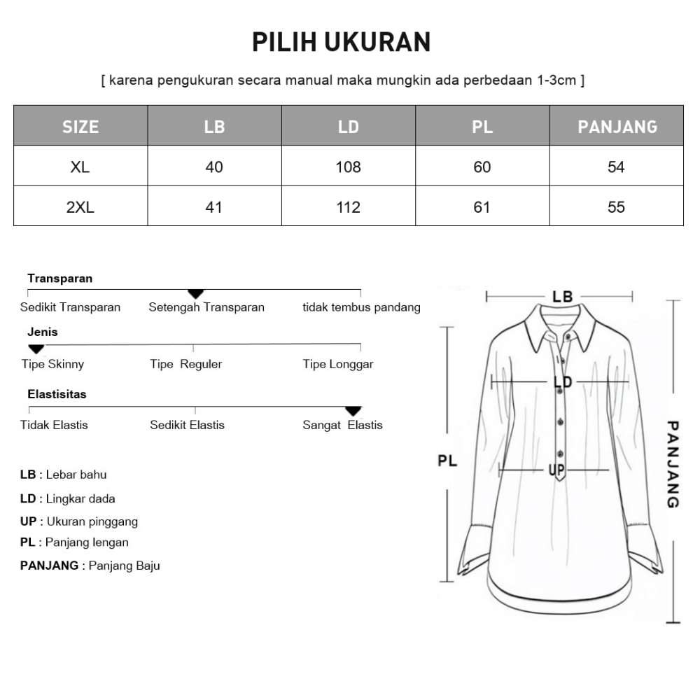 FADFAD Atasan kemeja lengan panjang kotak-kotak manis untuk wanita
