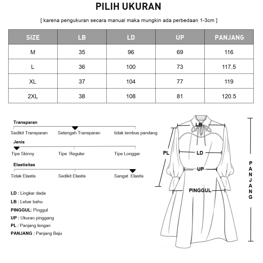 FADFAD Gaun hitam elegan kerah polo bergaya istana untuk wanita kelas atas