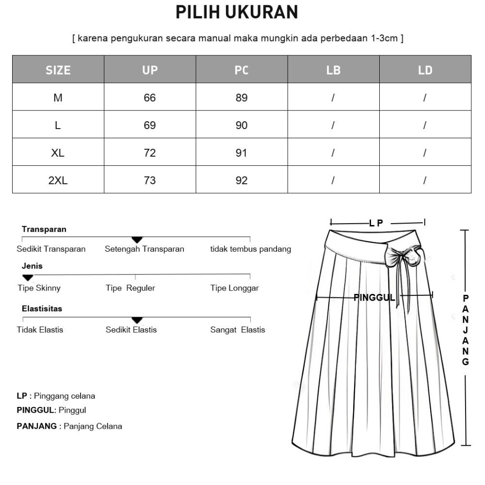 [DISKON KILAT]FADFAD Rok payung wanita cantik pinggang tinggi, rok lipit a-line