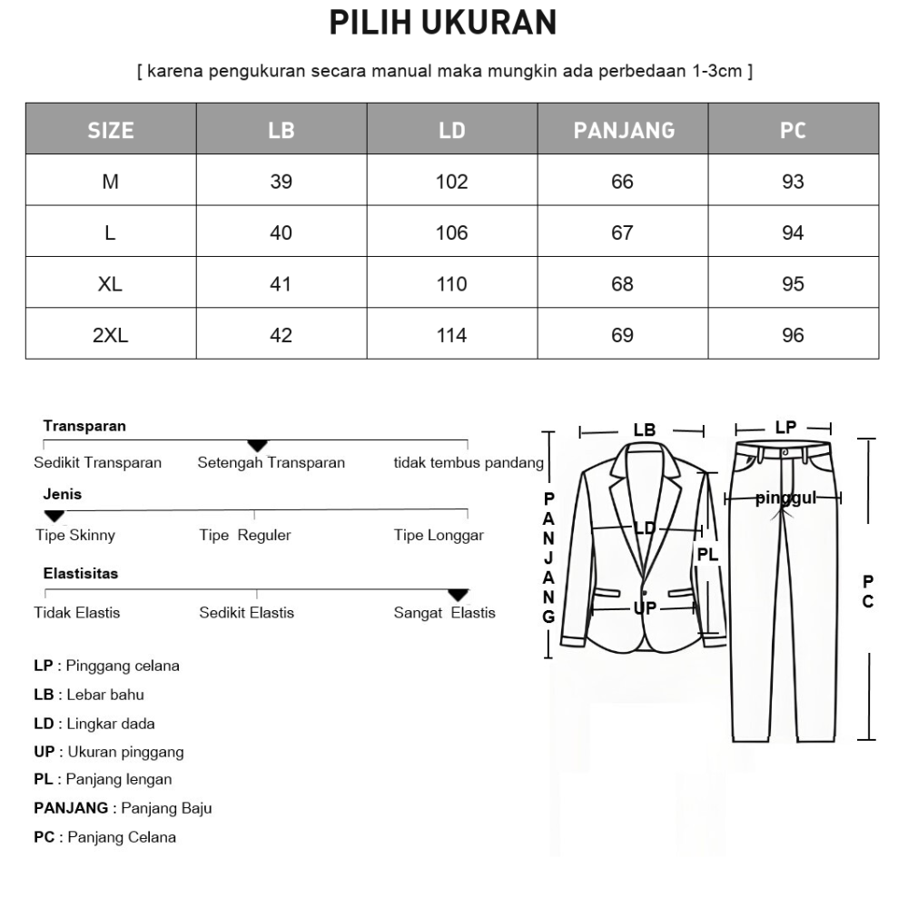 [DISKON KILAT]FADFAD Setelan dua potong atasan blouse tanpa lengan kerah bulat + celana panjang