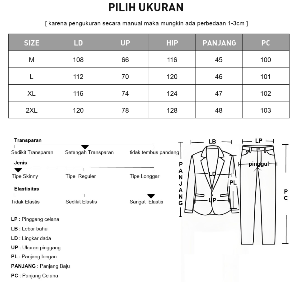FADFAD Setelan atasan longgar tanpa lengan dan bawah celana panjang motif cetak