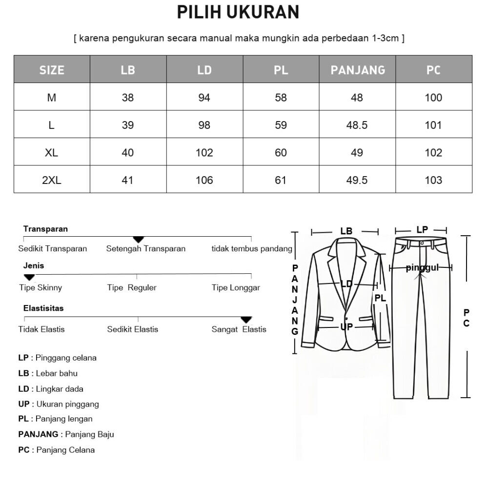 FADFAD Setelan dua potong gaya modis dengan atasan lengan panjang dan celana panjang motif unik