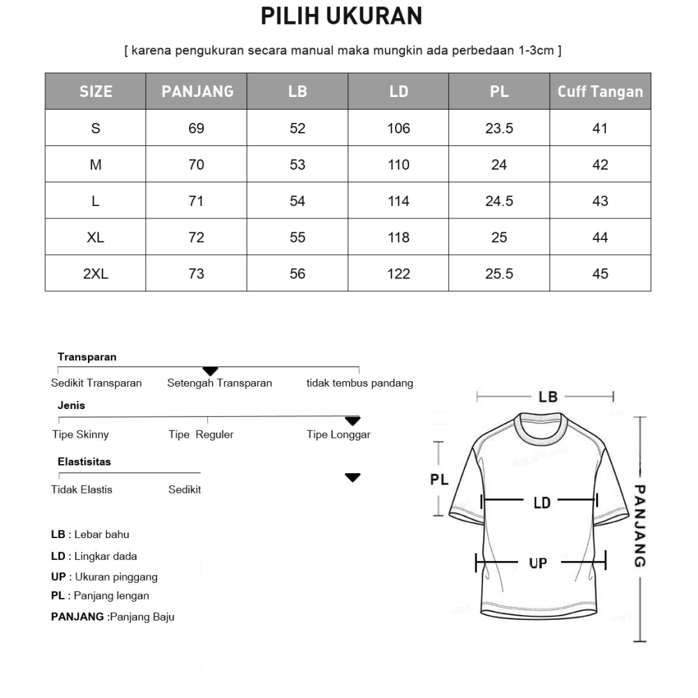 MODISH Atasan kemeja pria longgar lengan pendek gaya kasual