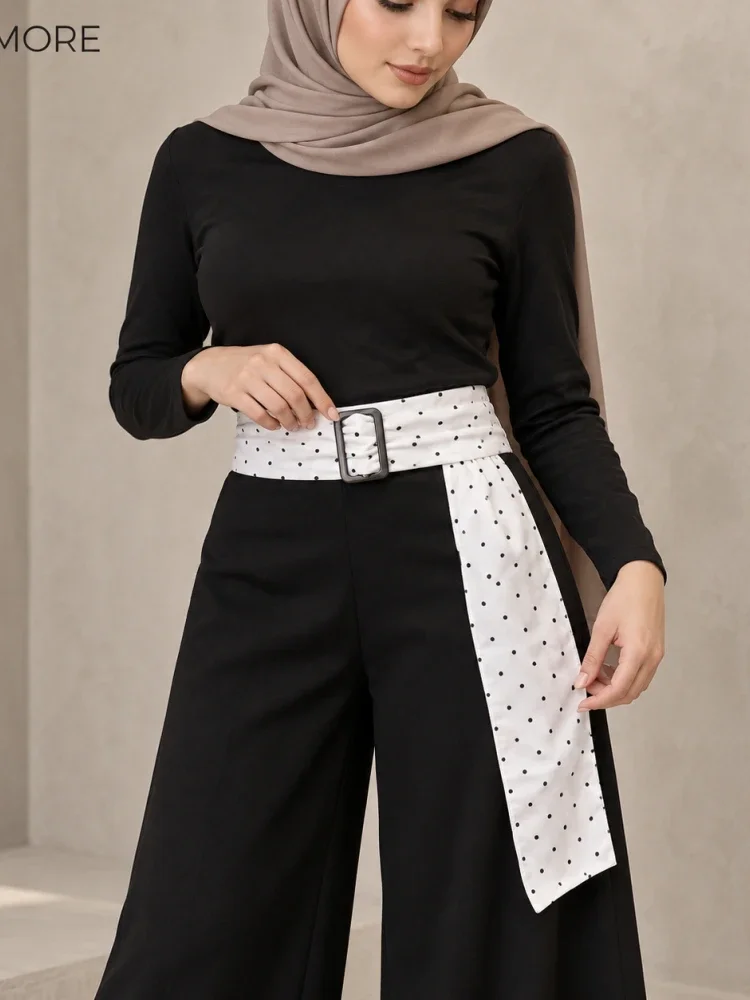 [READY STOCK]CHICMORE Celana wanita gaya kasual tampilan simple dan menarik