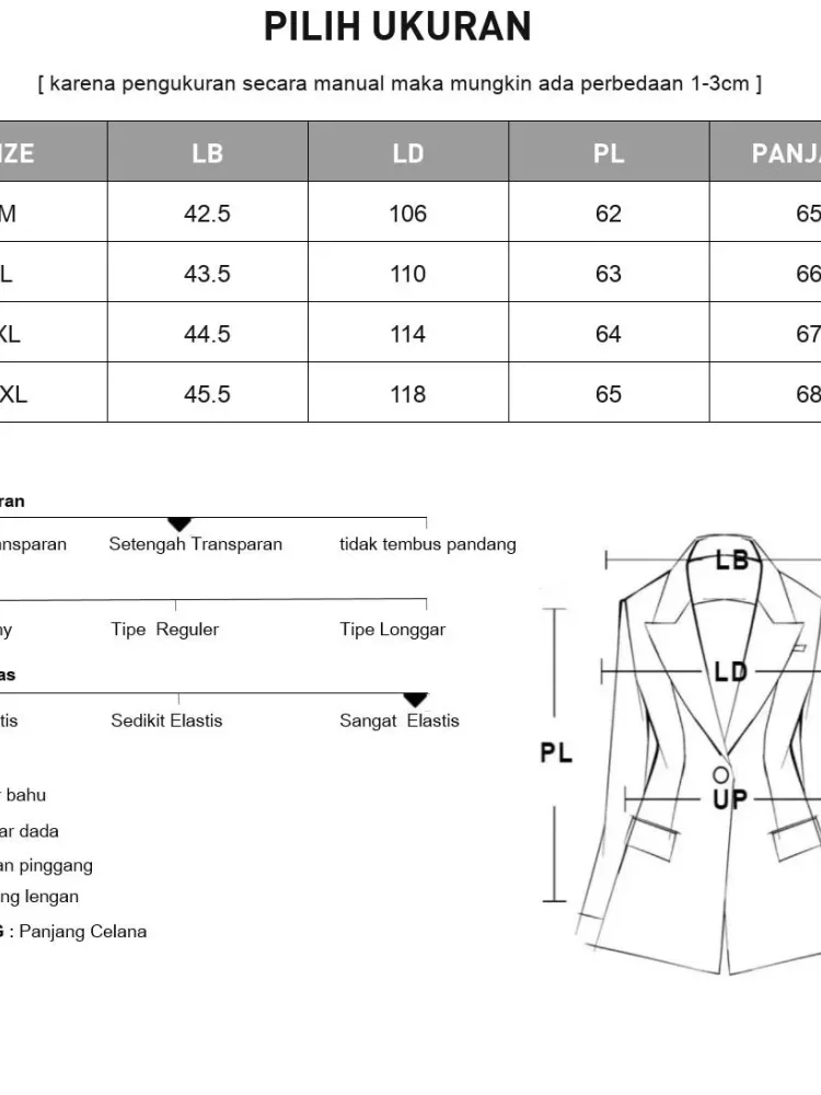 MODISH Jaket pria model two tone bergaya simple basic