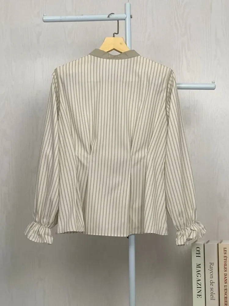 [READY STOCK]ASAYA Kemeja cetak temperamen gaya baru wanita atasan elegan