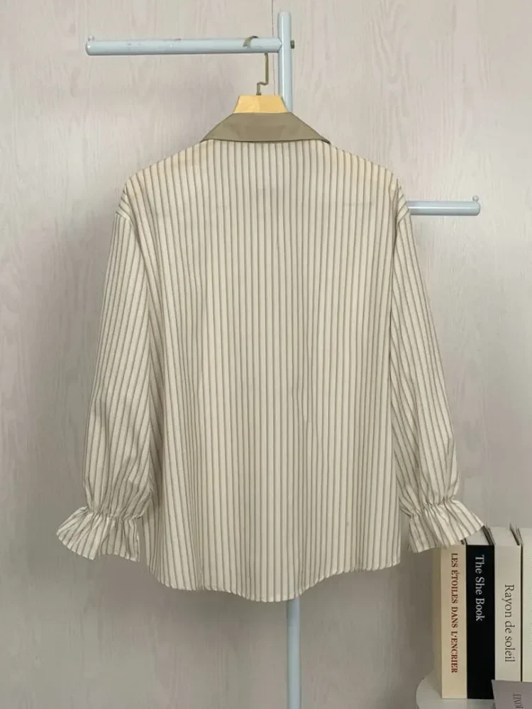 [READY STOCK]ASAYA Kemeja cetak temperamen gaya baru wanita atasan elegan