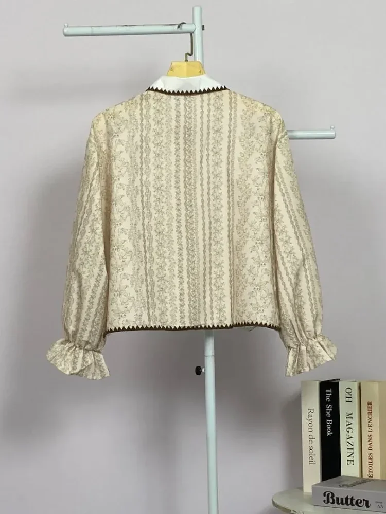 [NEW]ASAYA Kemeja lengan panjang motif korea terbaru dengan bagian bawah yang tidak beraturan