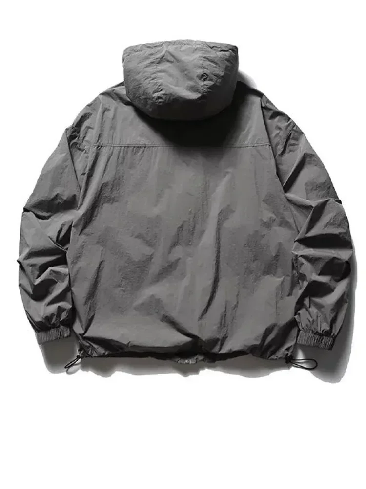 [DISKON KILAT]CHICMORE Atasan jaket gaya modis yang elegan dengan tali serut pinggang cocok untuk olahraga