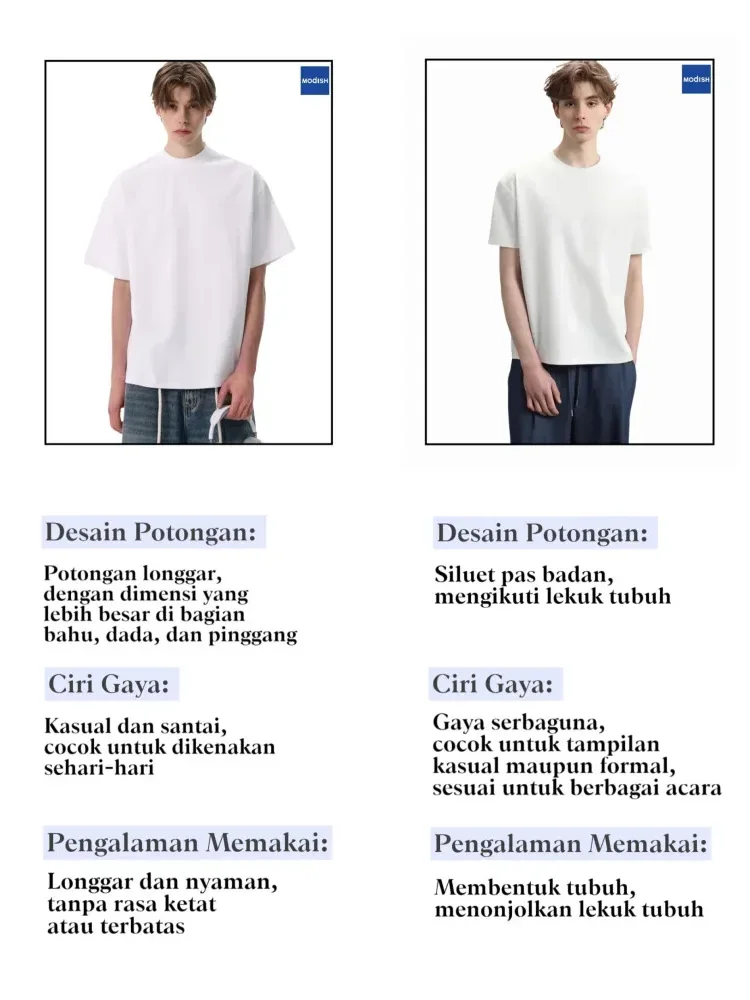 [READY STOCK]MODISH Kaos lengan pendek katun 100% untuk pria, kasual dan serbaguna, kaos lengan pendek warna solid untuk pria dan wanita