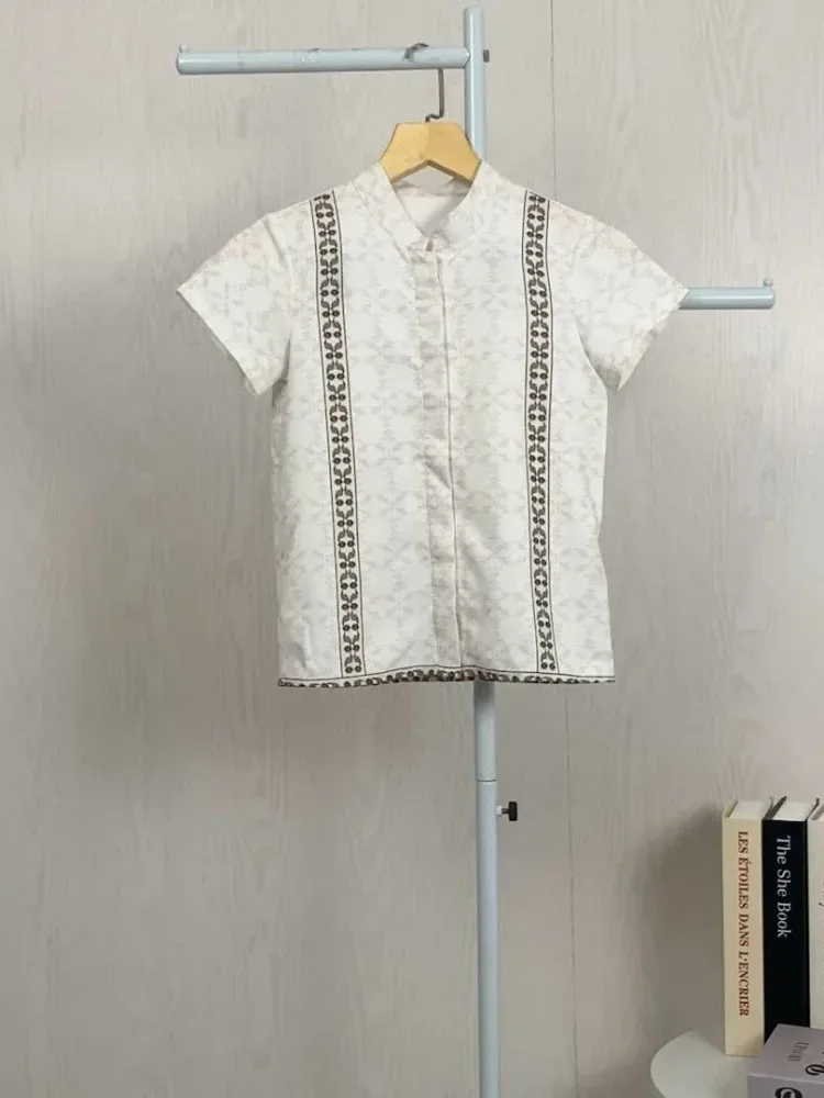 ASAYA Kaos lengan pendek pria dengan motif gaya