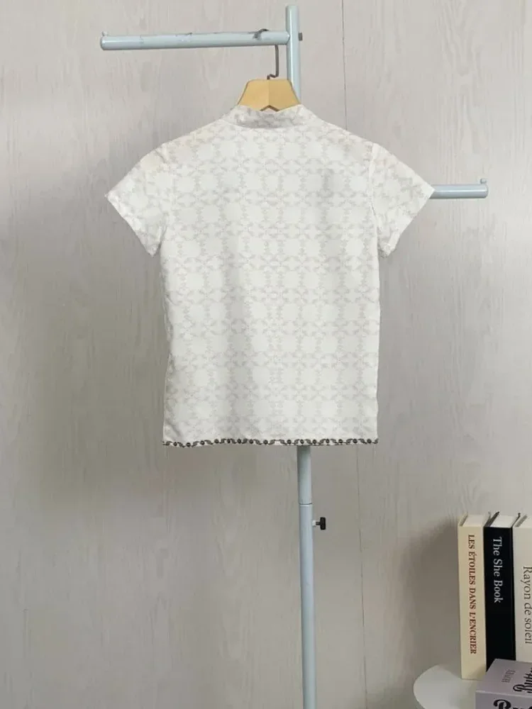 ASAYA Kaos lengan pendek pria dengan motif gaya