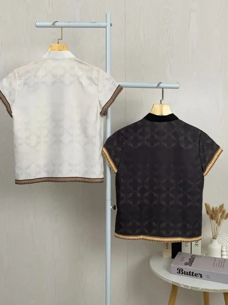 ASAYA Kaos lengan pendek pria dengan motif gaya