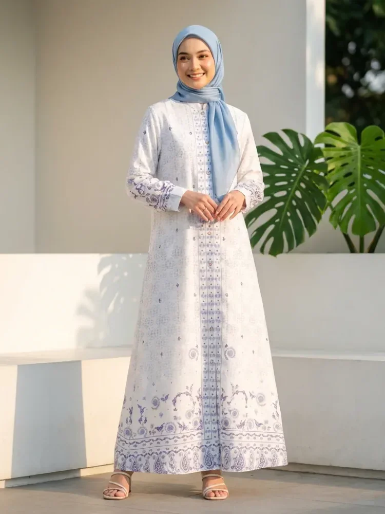 [NEW]ASAYA Setelan ibu dan anak motif floral motif cetak premium gaya elegan modis kekinian untuk wanita