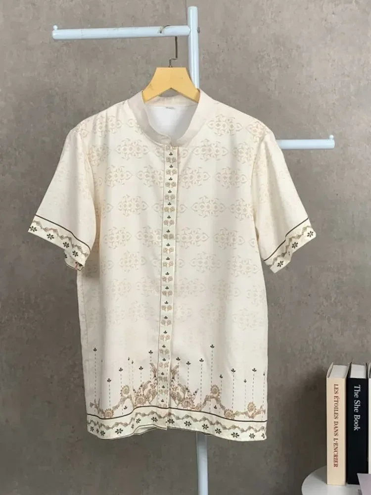 [READY STOCK]ASAYA Kaos lengan pendek pria dengan motif gaya