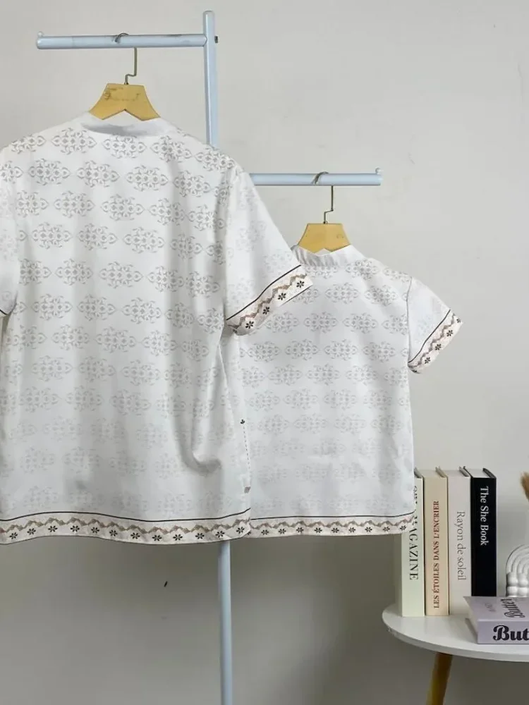 [READY STOCK]ASAYA Kaos lengan pendek pria dengan motif gaya