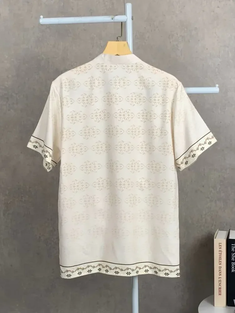 [READY STOCK]ASAYA Kaos lengan pendek pria dengan motif gaya