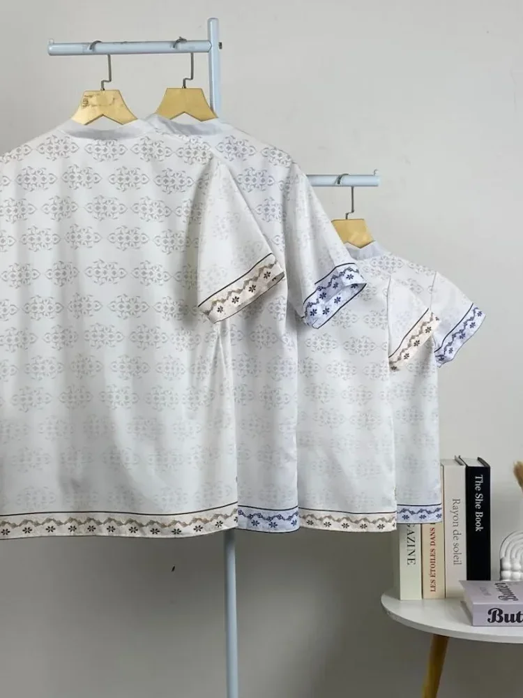 [READY STOCK]ASAYA Kaos lengan pendek pria dengan motif gaya